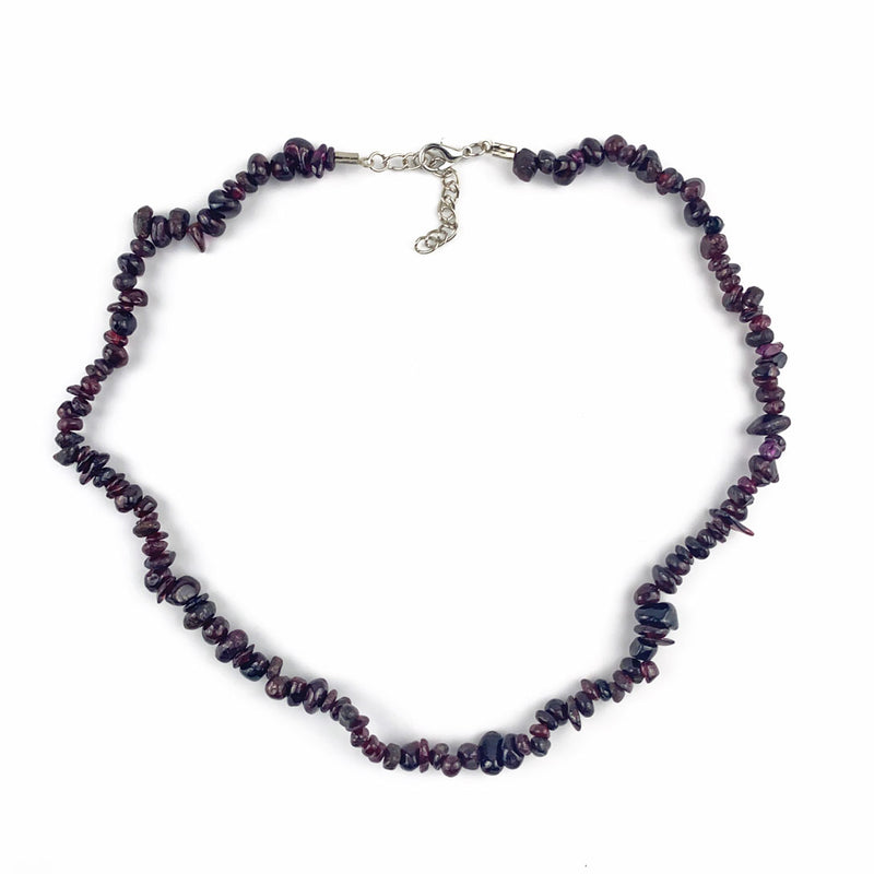 Lal Garnet (Granat) Kırıktaş Kolye